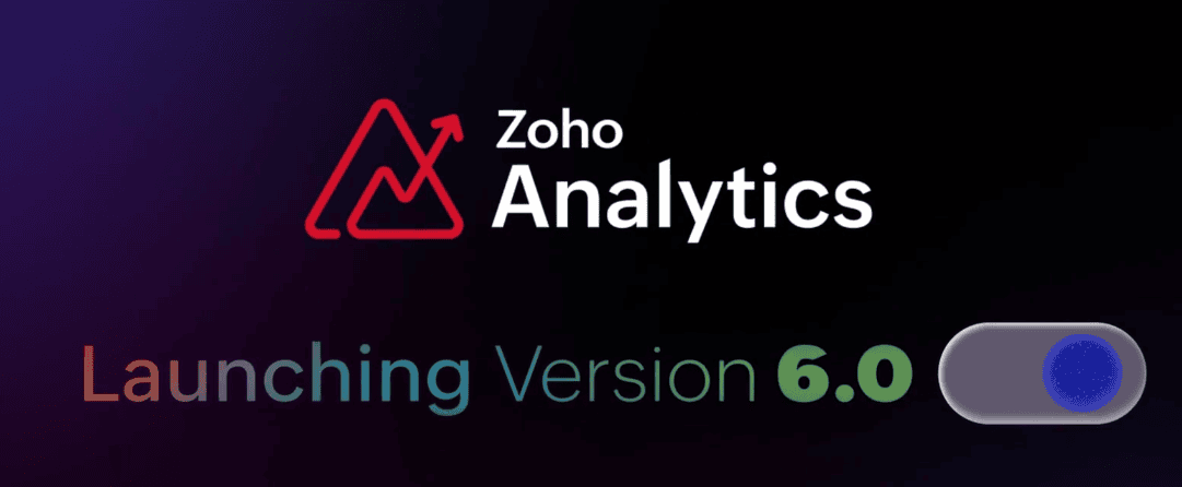 Sign up for Free Zoho Analytics Version 6.0 